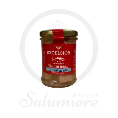 TONNO A FILETTI AL NATURALE EXCELSIOR 180 GR