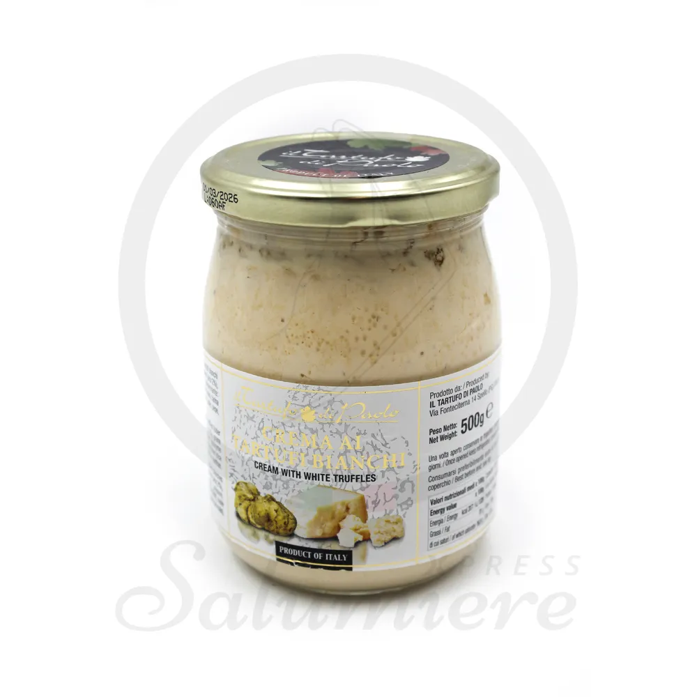 CREMA AI TARTUFI BIANCHI 500 GR