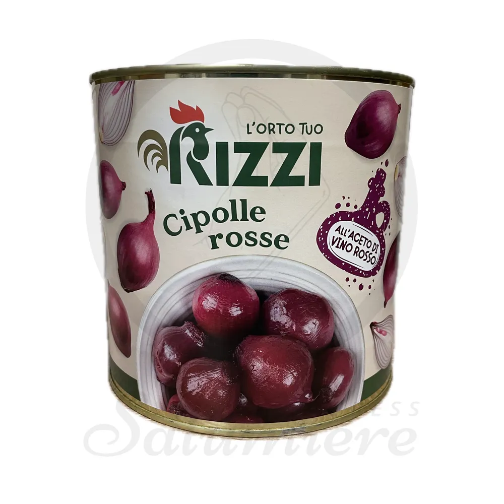 RED ONIONS IN RED VINEGAR RIZZI 2,5 KG
